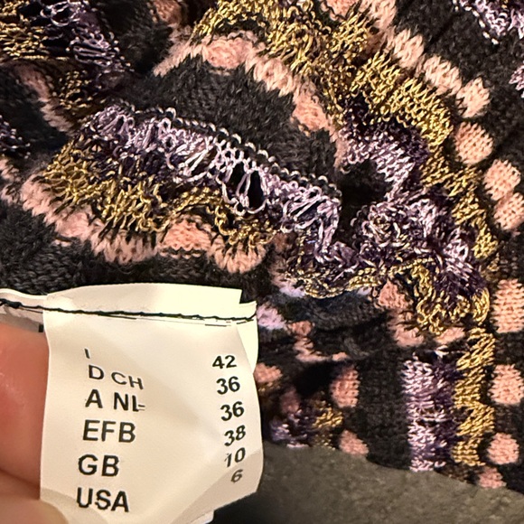 Missoni Black and Pink Striped shrug Cardigan - Picture 7 of 7